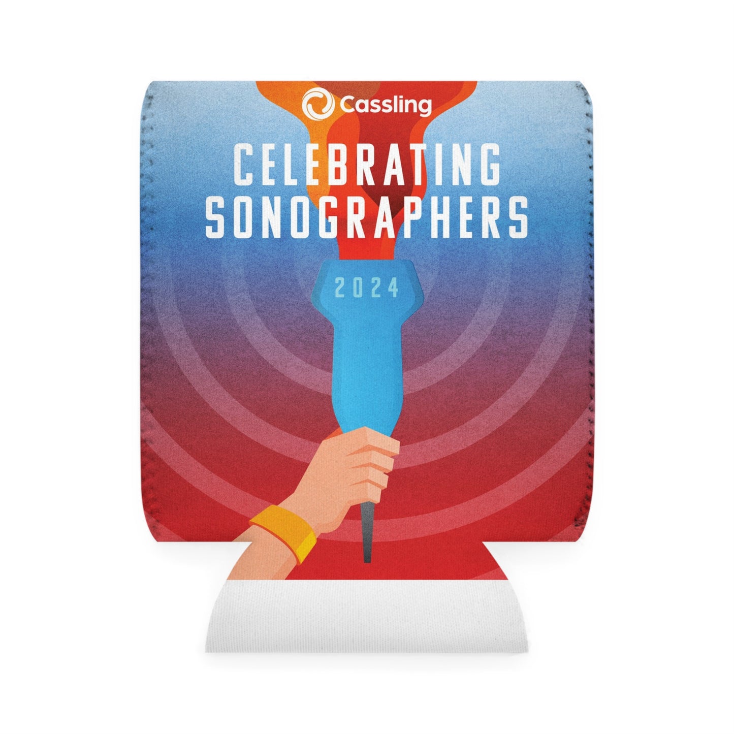 Cassling Celebrating Sonographers Koozie