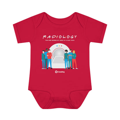 R·A·D·I·O·L·O·G·Y Infant Baby Rib Bodysuit