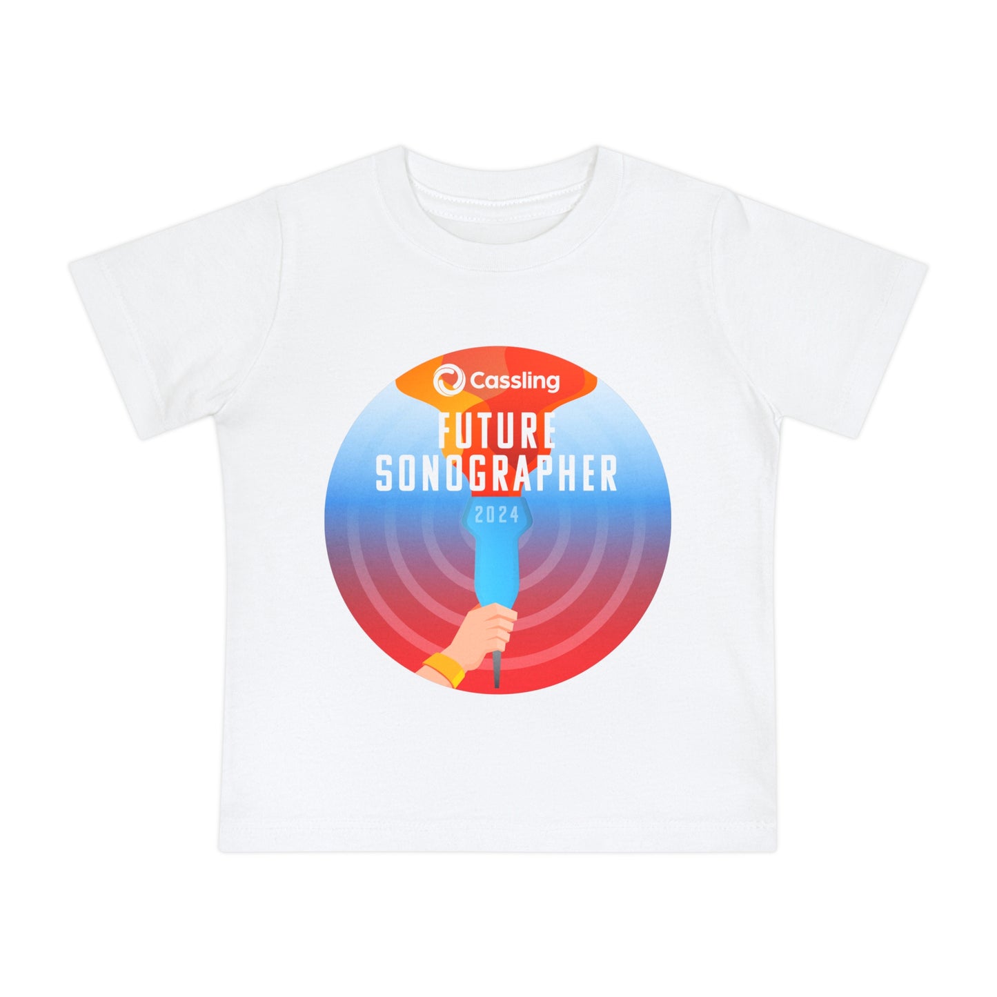 Future Sonographer Baby Short Sleeve T-Shirt