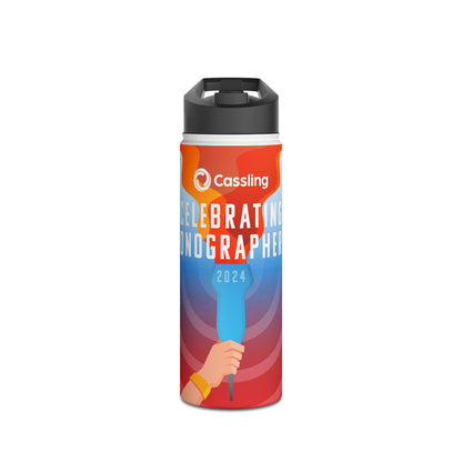 Cassling Celebrating Sonographers Water Bottle