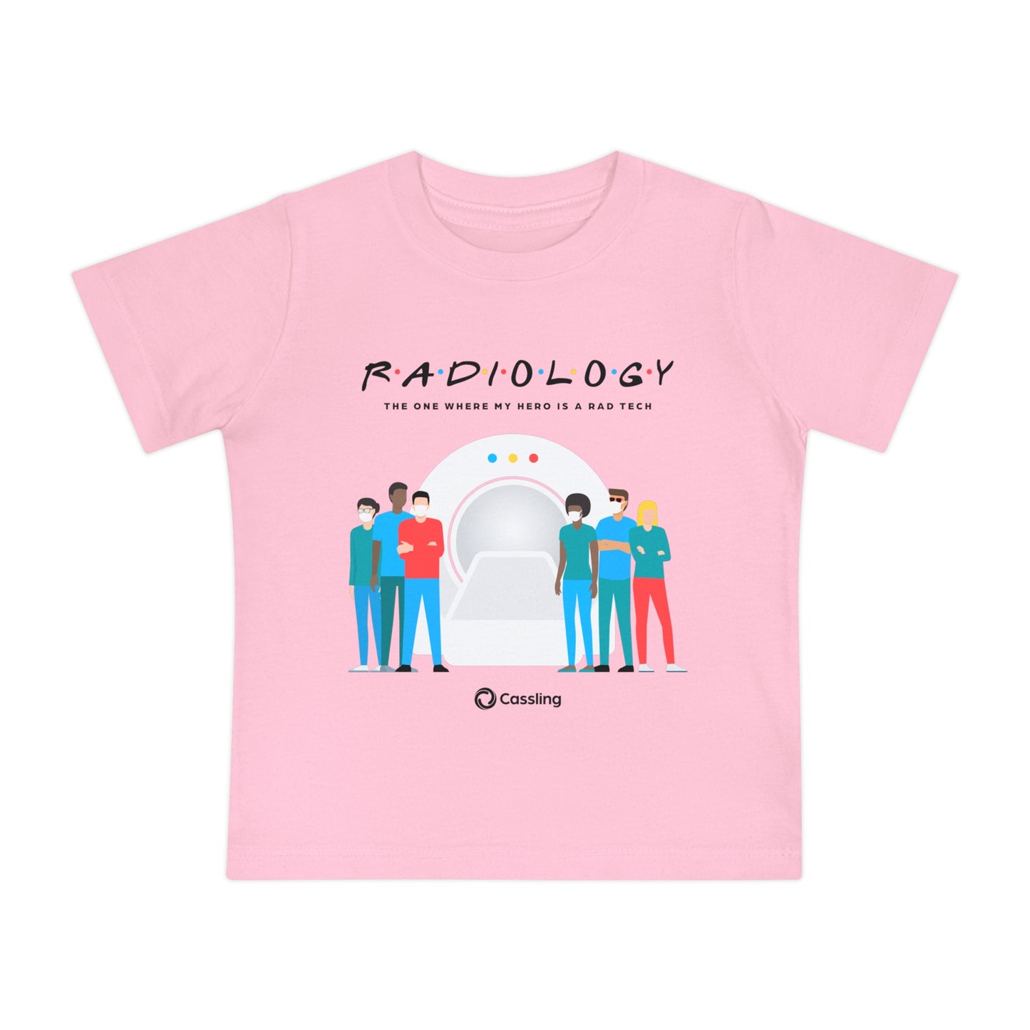 R·A·D·I·O·L·O·G·Y Baby Short Sleeve T-Shirt