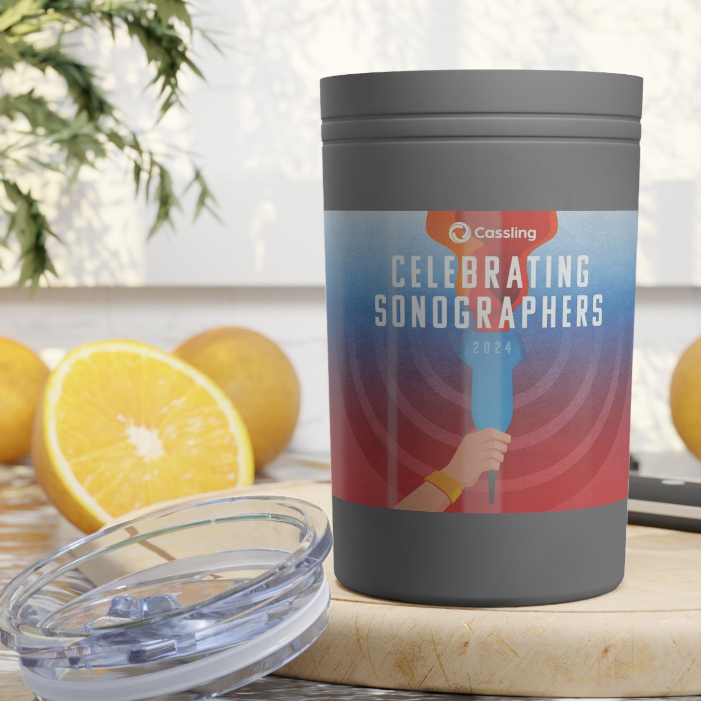 Cassling Celebrating Sonographers Insulated Tumbler