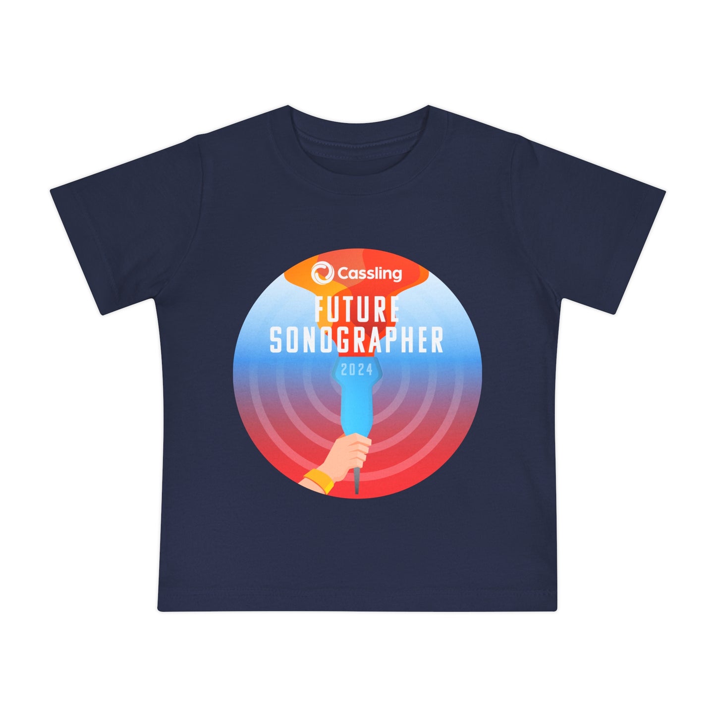 Future Sonographer Baby Short Sleeve T-Shirt