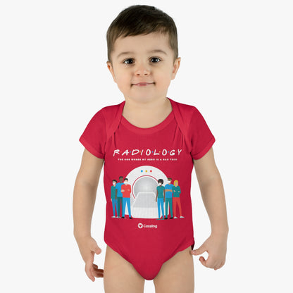 R·A·D·I·O·L·O·G·Y Infant Baby Rib Bodysuit