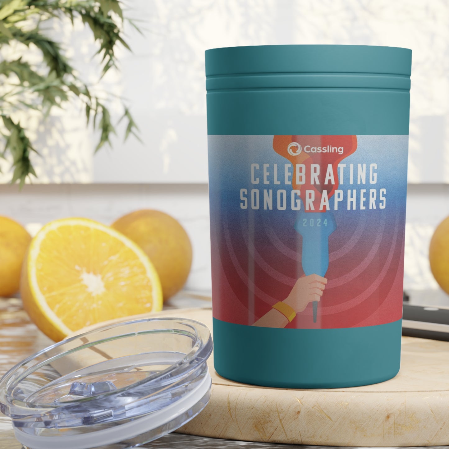 Cassling Celebrating Sonographers Insulated Tumbler