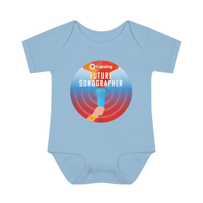 Future Sonographer Infant Baby Rib Bodysuit