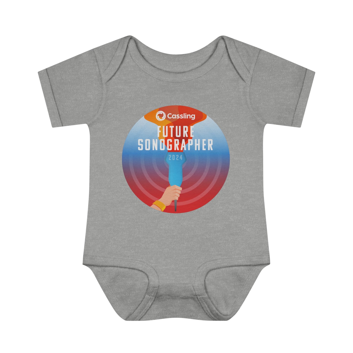 Future Sonographer Infant Baby Rib Bodysuit