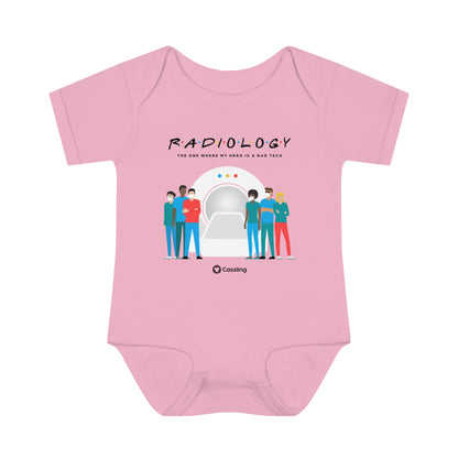 R·A·D·I·O·L·O·G·Y Infant Baby Rib Bodysuit