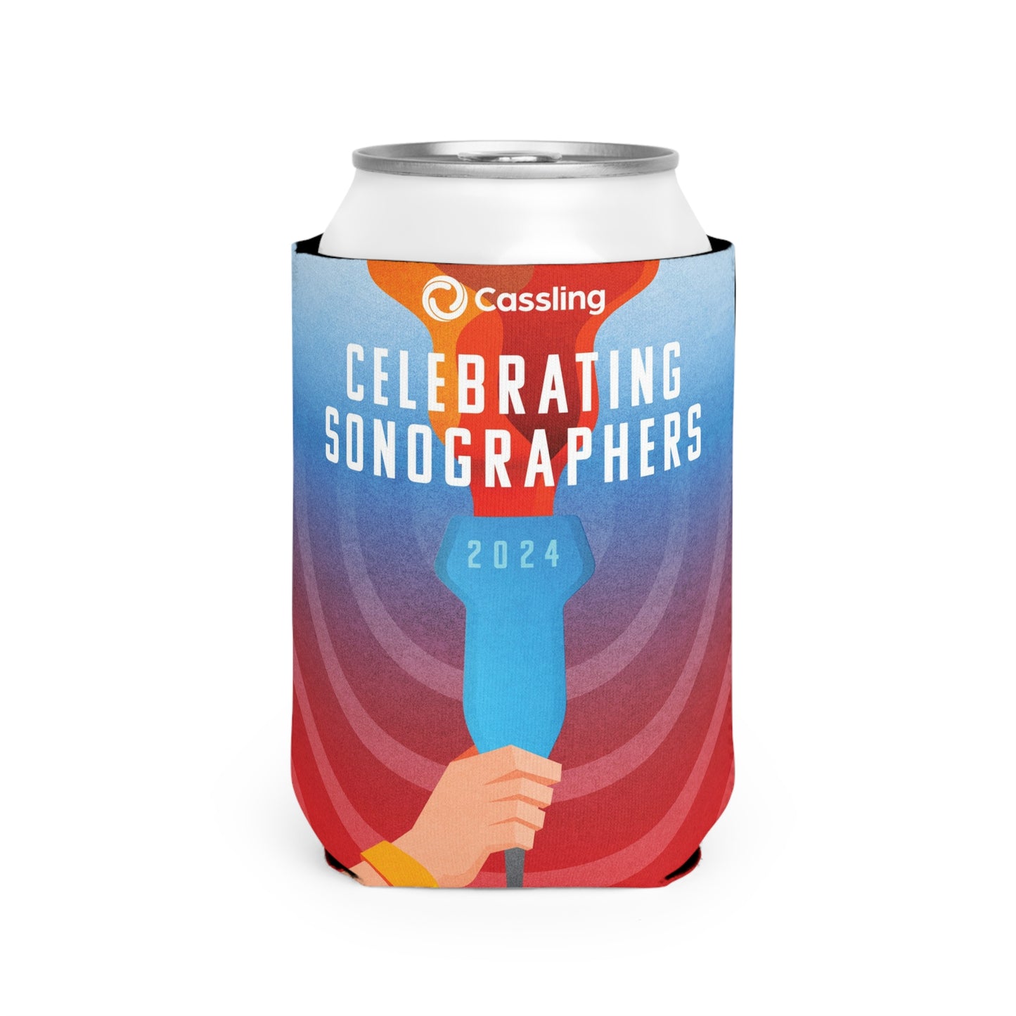 Cassling Celebrating Sonographers Koozie